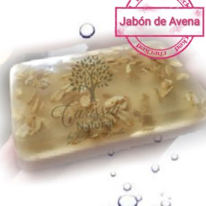 jabón de avena